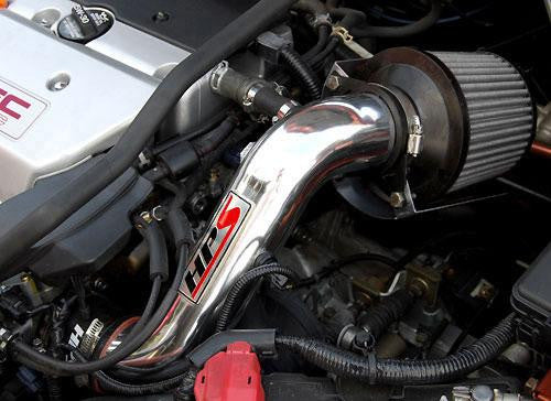 HPS Black Short ram Air Intake Acura RSX