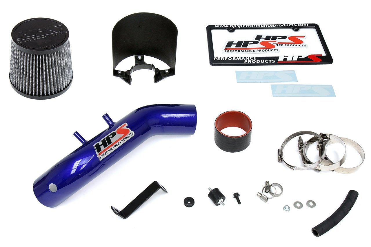 HSP 827-122BL Blue Short ram Air Intake With Heat Shield