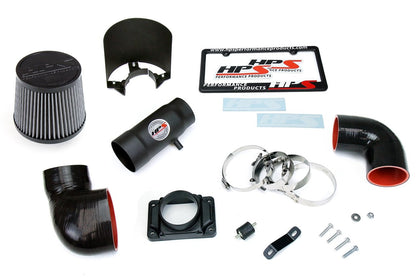 HPS Black Short ram Air Intake Dodge Stealth