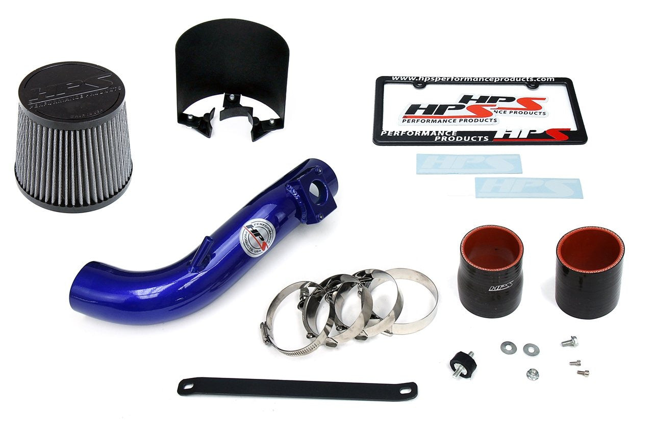 HSP 827-162BL Blue Short ram Air Intake With Heat Shield