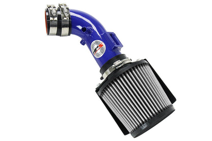 HPS Blue Short ram Air Intake Kit + Heat Shield Cool Short Ram 827-163BL