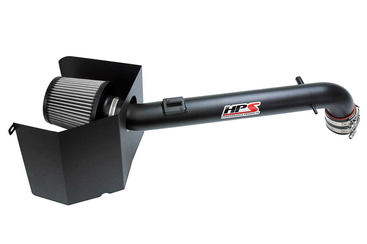 HPS Performance Black Short ram Air Intake Kit for 2005-2022 Toyota Tacoma 2.7L