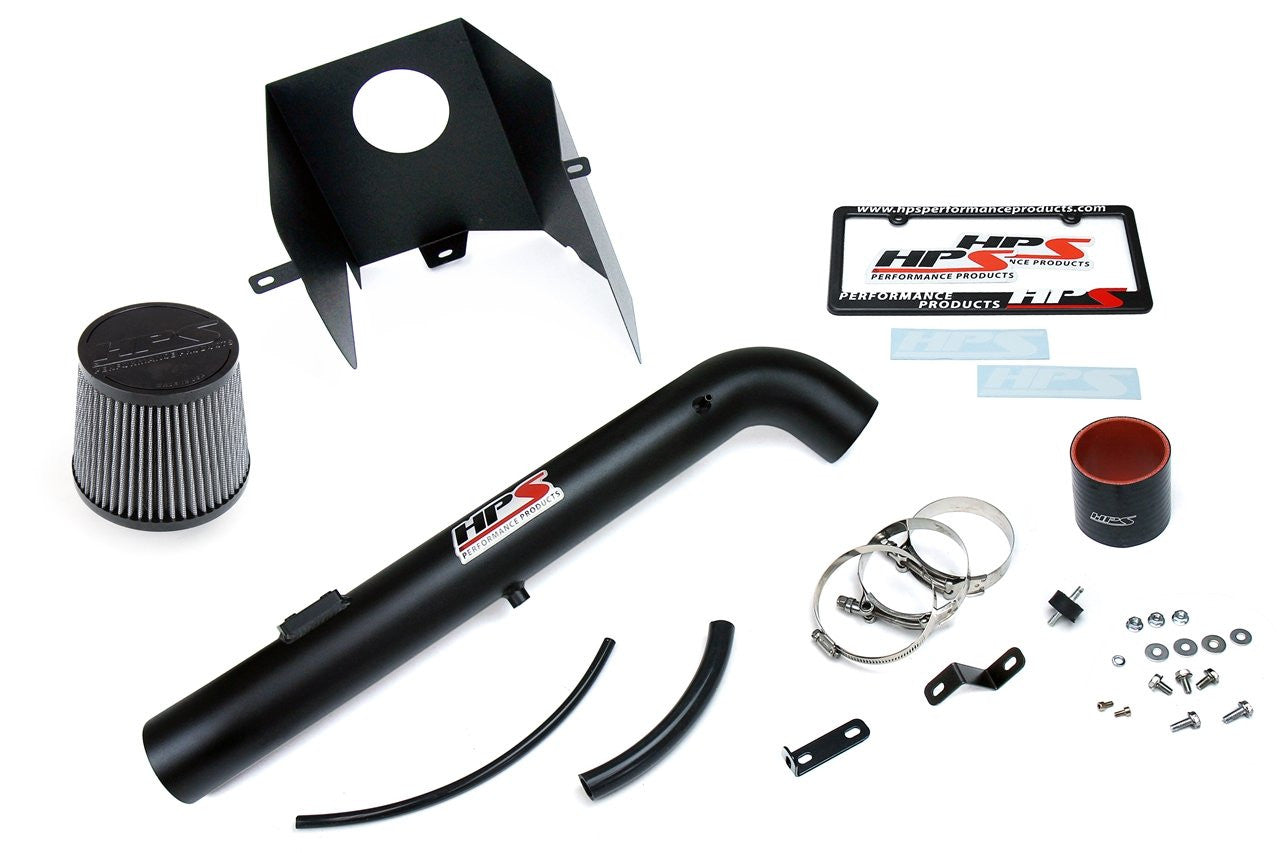 HPS Black Short ram Air Intake Kit Toyota Tacoma