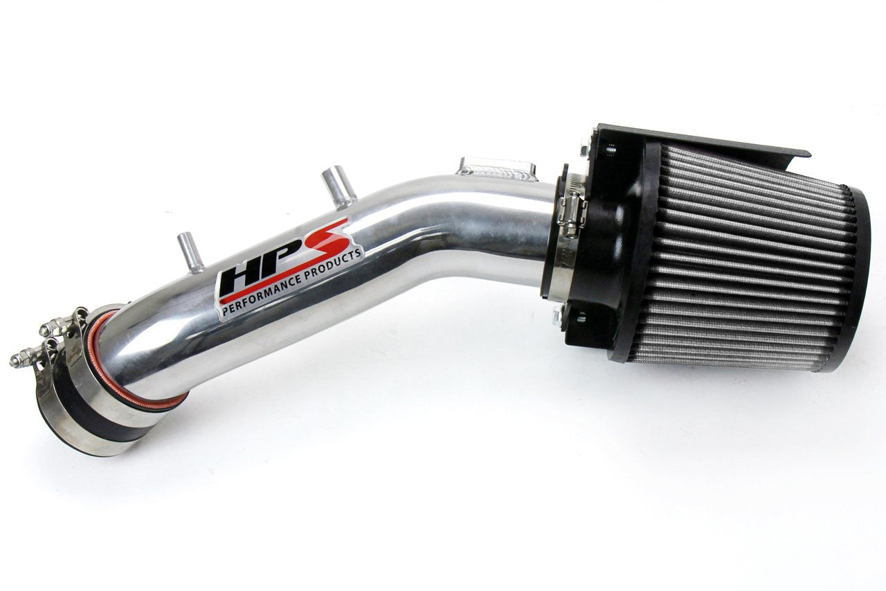 HPS Performance Polish Cold Air Intake Kit for 03-07 Honda Accord 2.4L with MAF