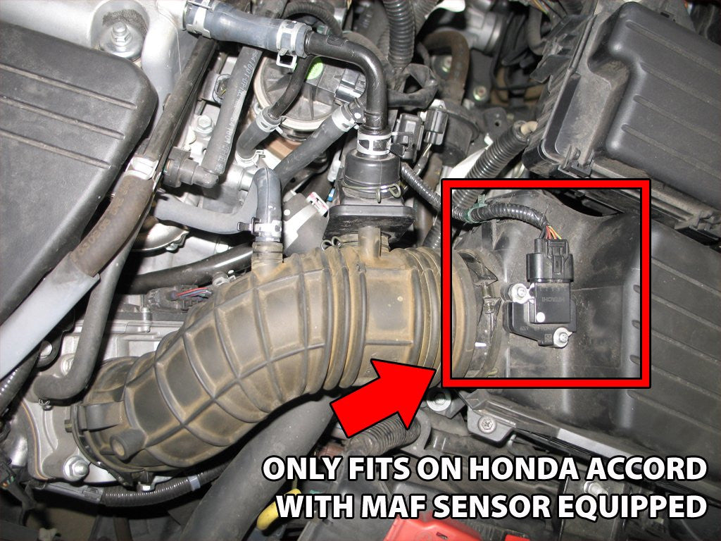 2003-2007 Honda Accord 2.4L with MAF Sensor SULEV Short ram Air Intake