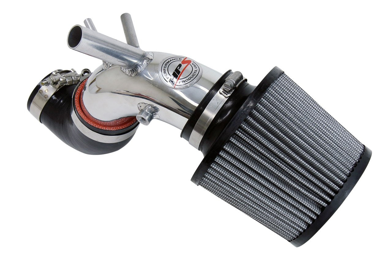 HPS Performance Polish Short ram Air Intake for 13-14 Hyundai Genesis Coupe Turbo