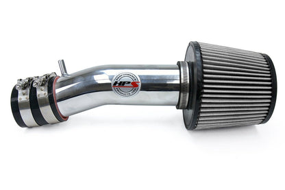 HPS Polish Short ram Air Intake Kit Cool Short Ram High Flow Filter 827-275P