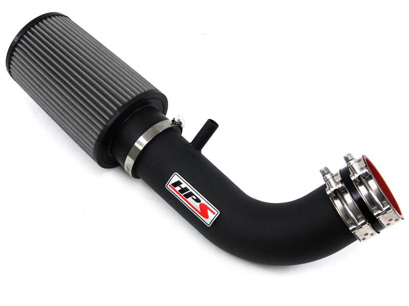 HPS Performance Black Short ram Air Intake Kit for 07-11 Jeep Wrangler 3.8L V6