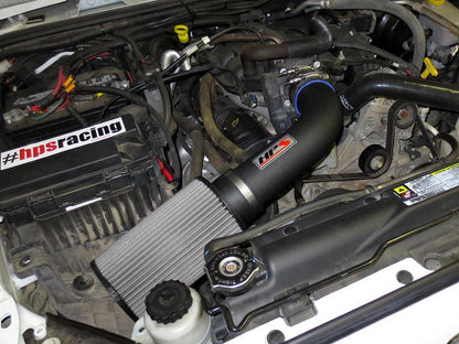 HPS Black Short ram Air Intake Jeep Wrangler