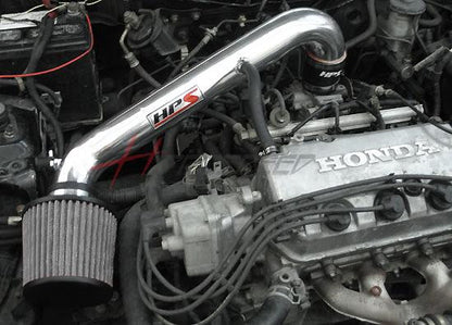 HPS Red Short ram Air Intake Honda Civic