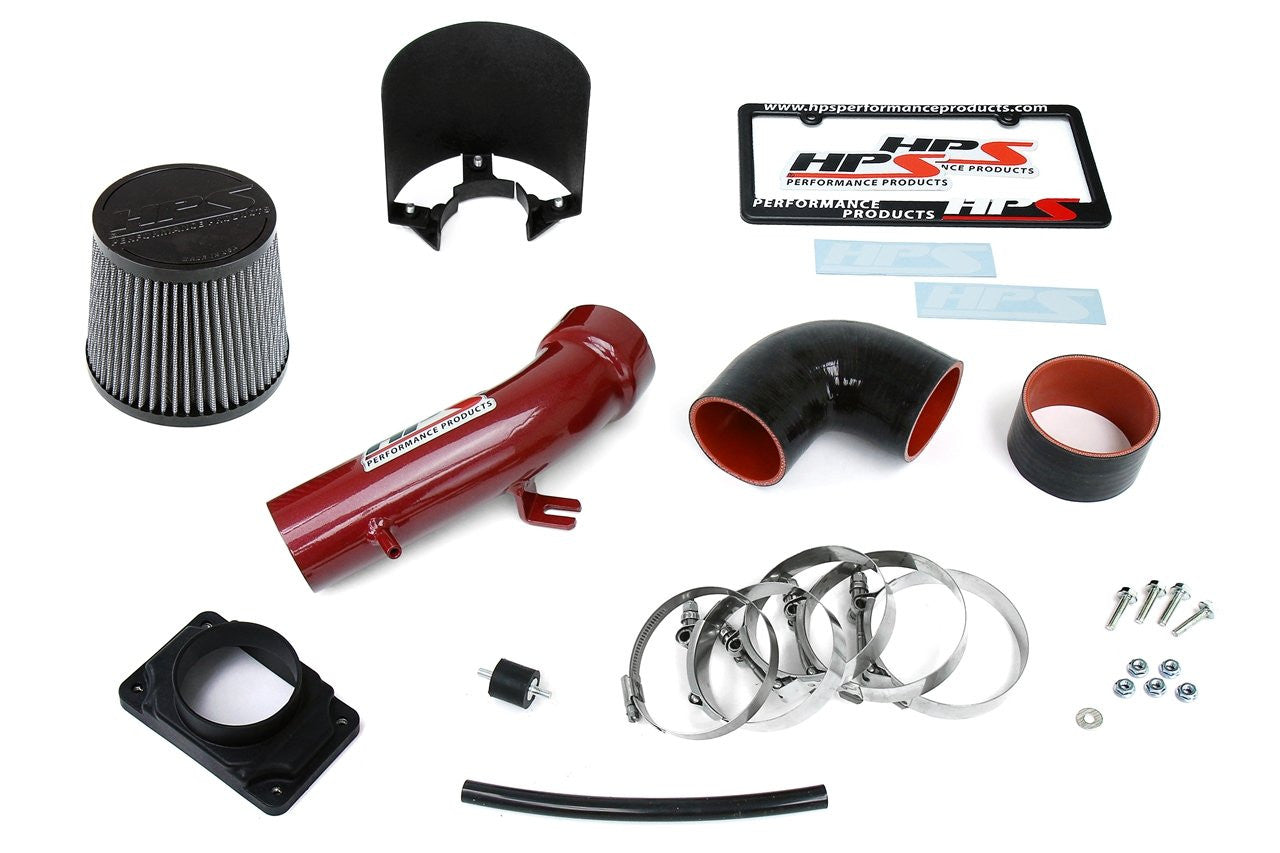 HPS Red Short ram Air Intake Mitsubishi Eclipse