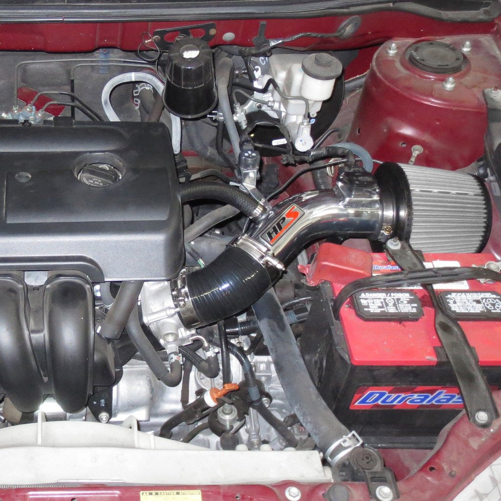 HPS Red Short ram Air Intake Toyota Corolla