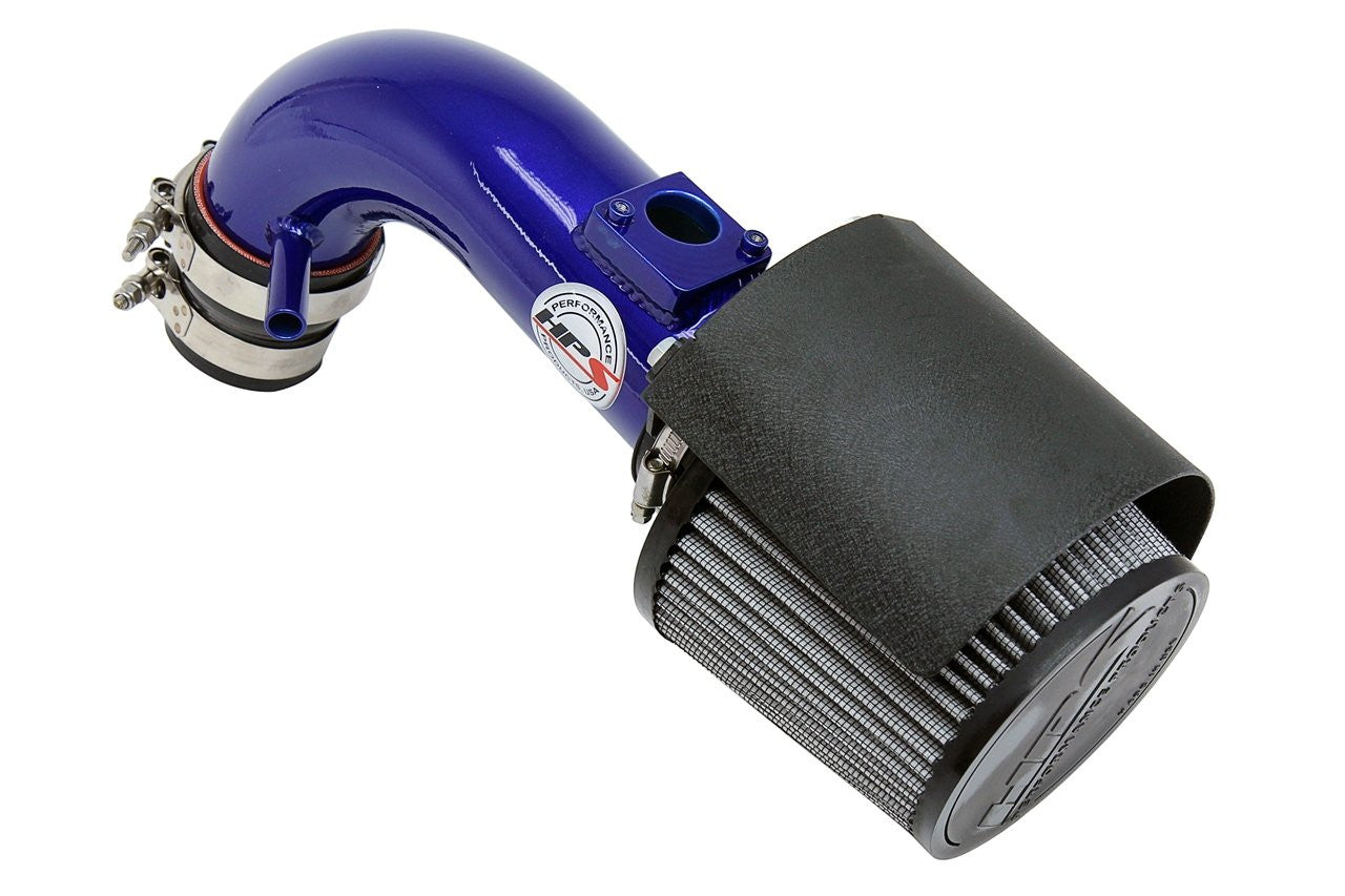 HPS Performance Blue Short ram Air Intake Kit for 09-13 Toyota Matrix 2.4L