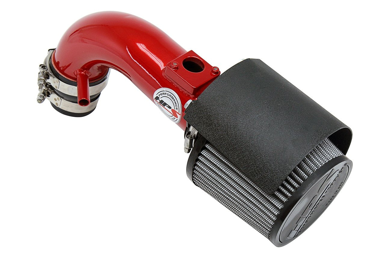 HPS Performance Red Short ram Air Intake Kit for 09-13 Toyota Matrix 2.4L