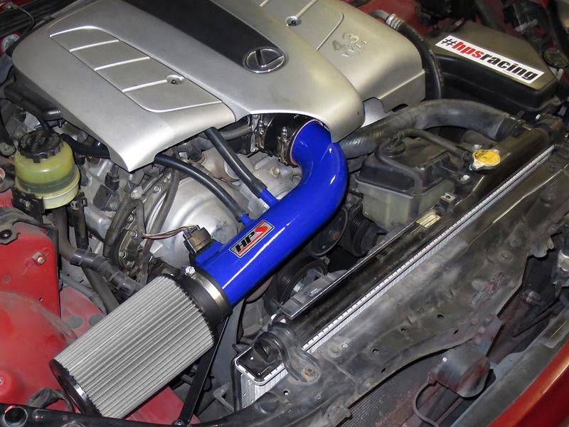 HPS Blue Short ram Air Intake Lexus GS430