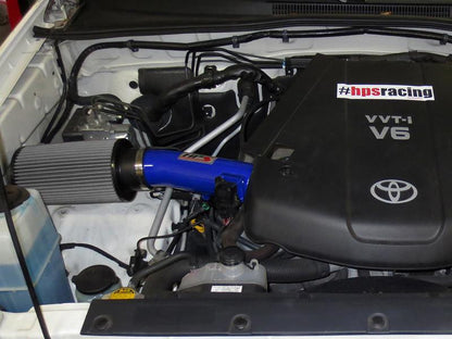 HPS Blue Short ram Air Intake Toyota FJ Cruiser