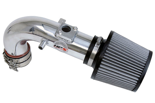 HPS Polish Short ram Air Intake Kit Cool Short Ram High Flow Filter 827-508P