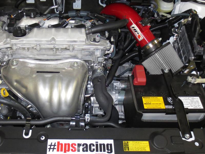 HPS Red Short ram Air Intake Scion tC