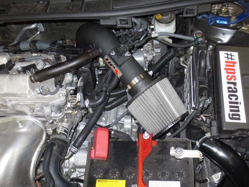 HPS Black Short ram Air Intake Scion tC