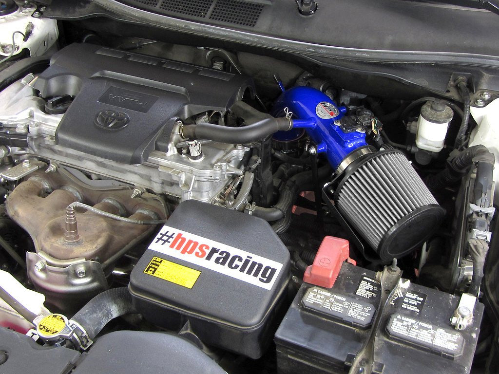 HPS Blue Short ram Air Intake Toyota Camry