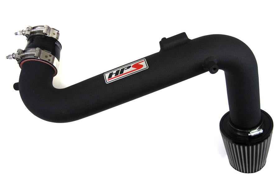 HPS Black Short ram Air Intake Kit Cool Short Ram High Flow Filter 827-527WB