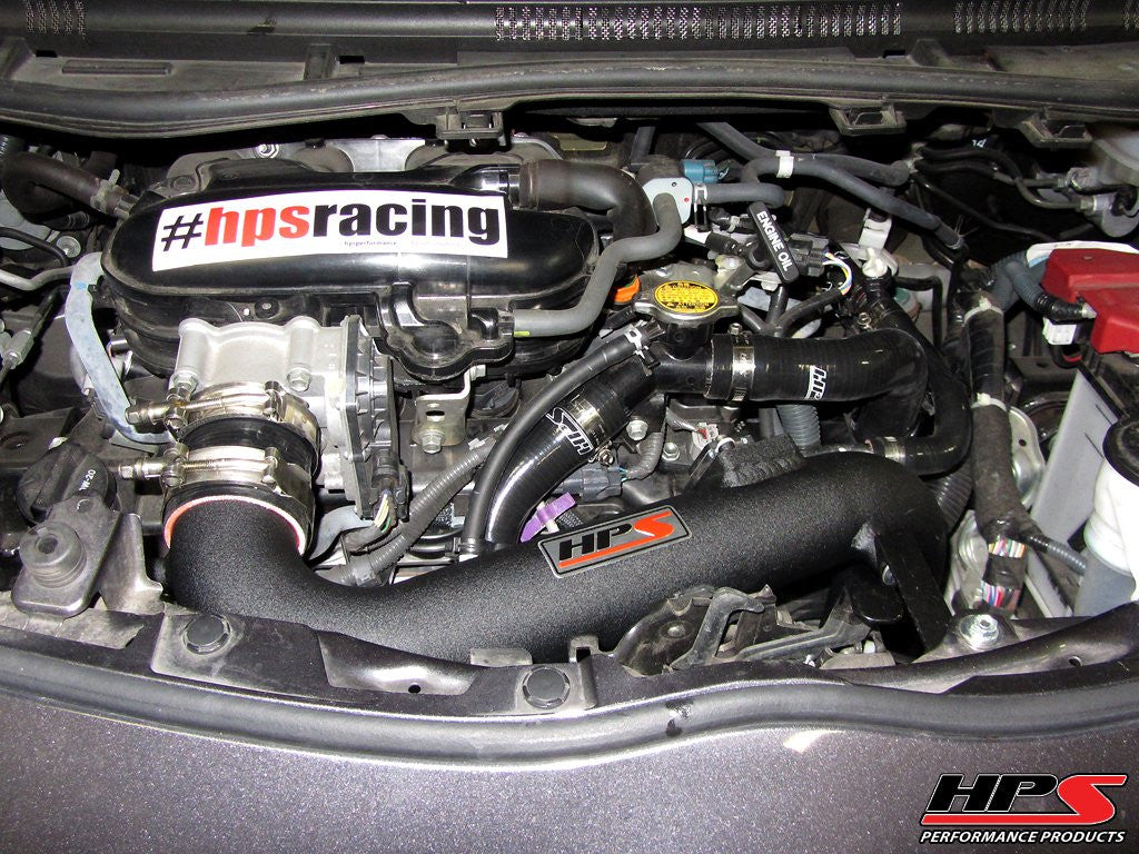 HPS Black Short ram Air Intake Scion iQ