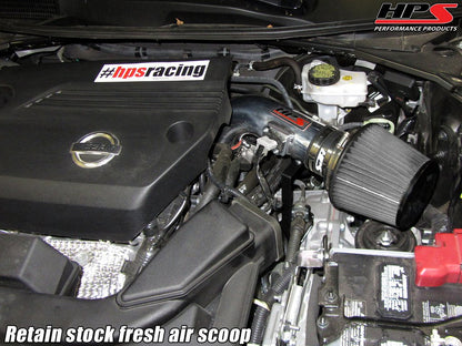 HPS Red Short ram Air Intake Nissan Altima