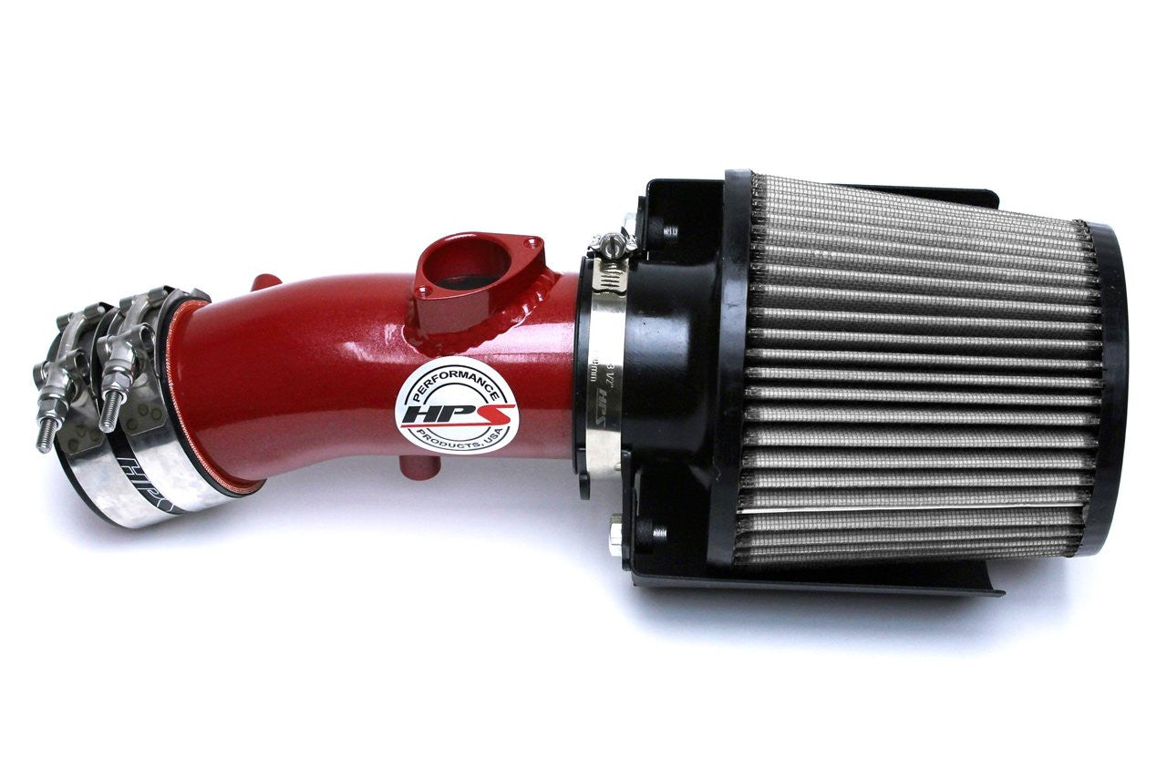 HPS Performance Red Short ram Air Intake for 2012-2013 Mazda Mazda3 2.0L Skyactiv