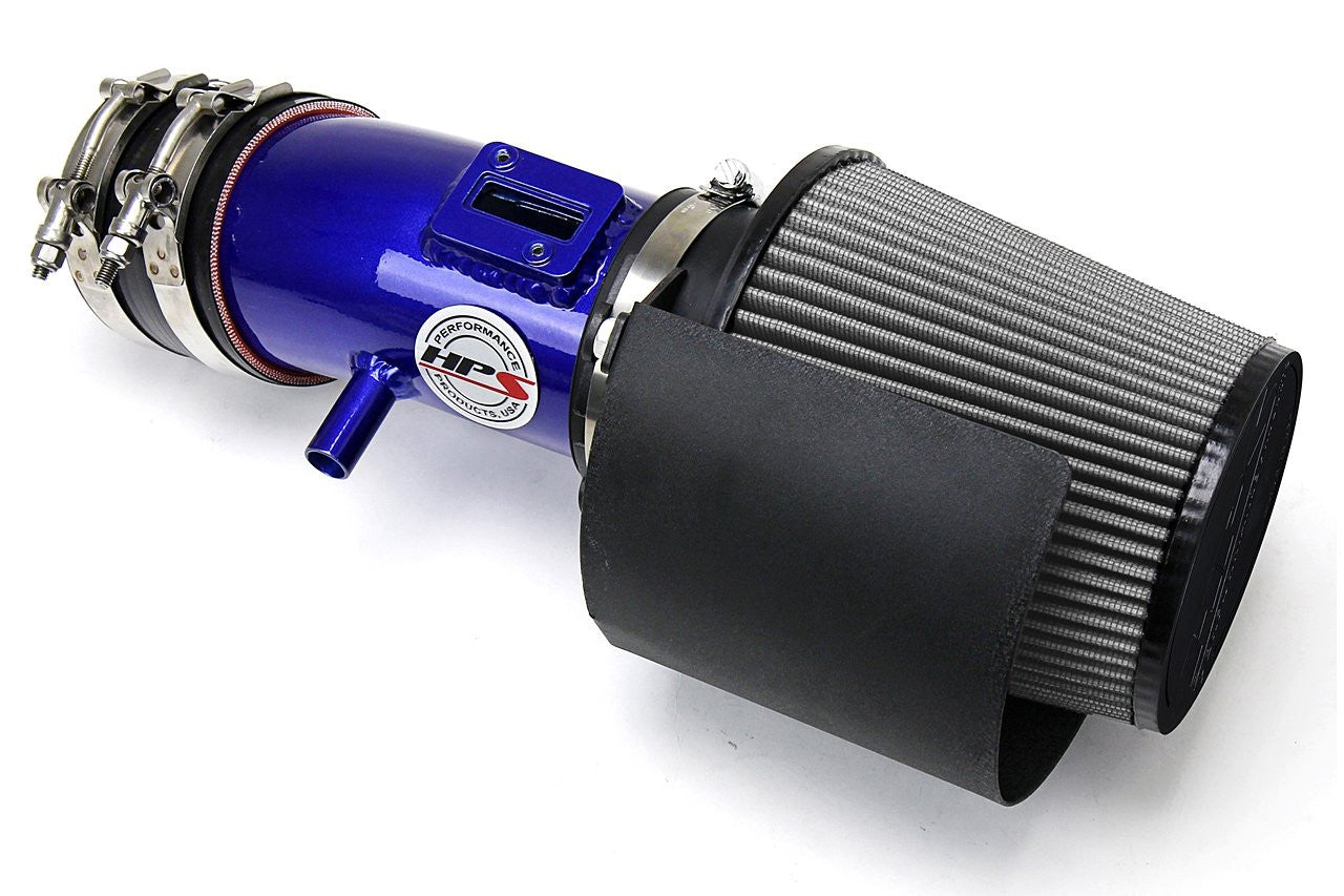 HPS Performance Blue Short ram Air Intake Kit for 09-17 Nissan Maxima V6 3.5L