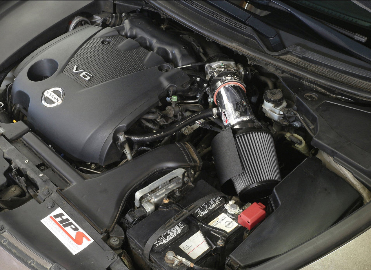 HPS Polish Short ram Air Intake Nissan Maxima