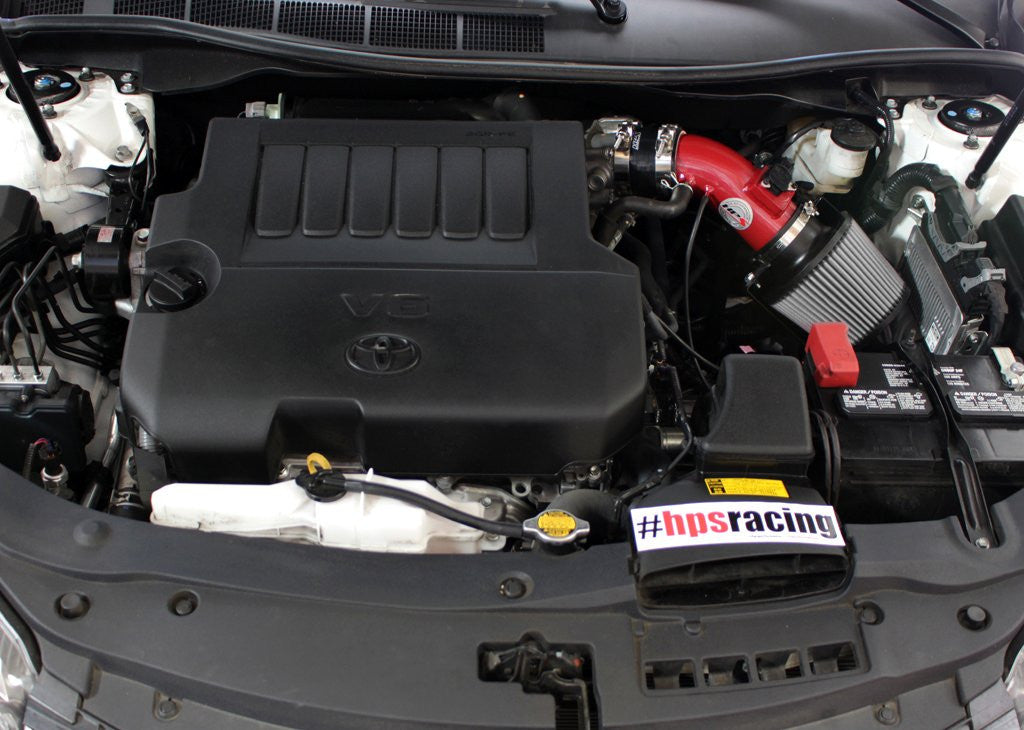 HPS Red Short ram Air Intake Toyota Camry