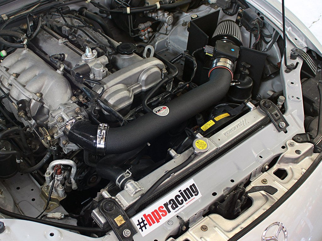 HPS Black Short ram Air Intake Mazda Miata