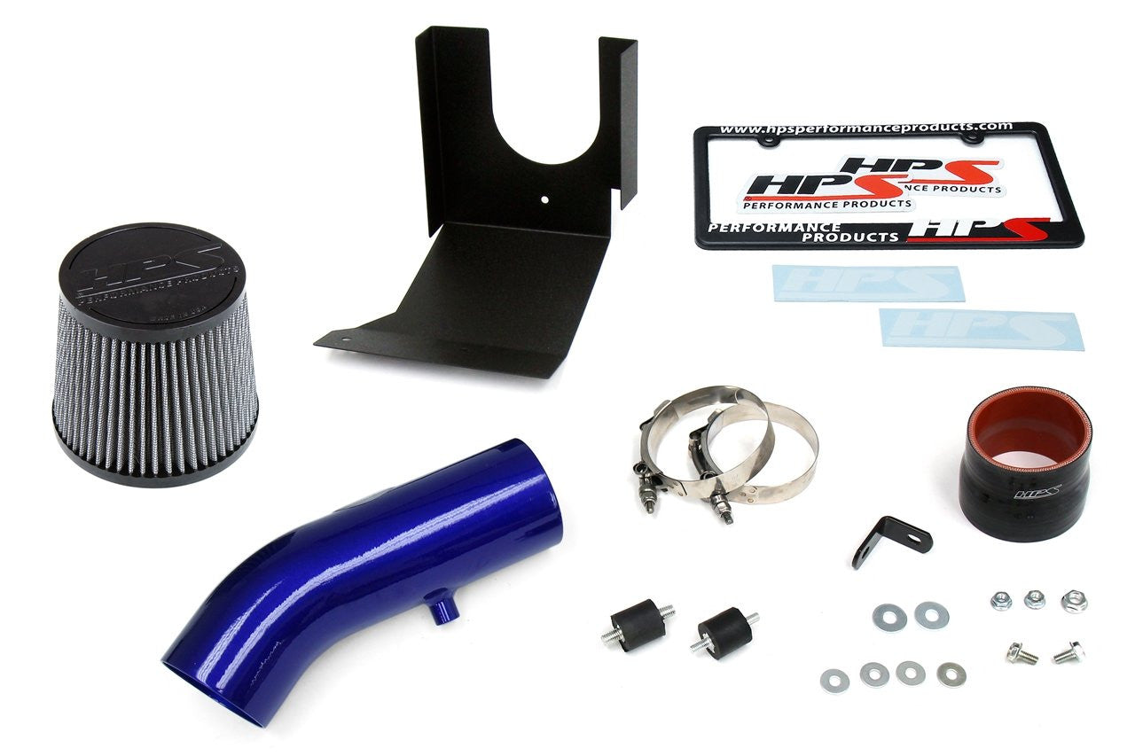 HSP 827-538BL Blue Short ram Air Intake With Heat Shield