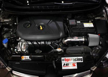 HPS Polish Short ram Air Intake Hyundai Elantra