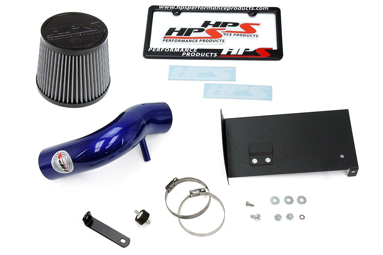 HSP 827-544BL Blue Short ram Air Intake With Heat Shield