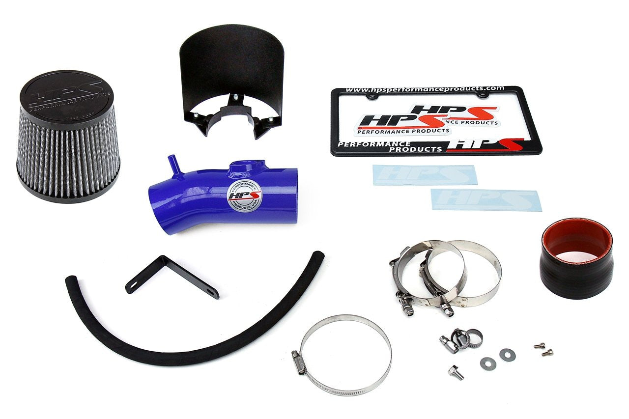 HSP 827-547BL Blue Short ram Air Intake With Heat Shield