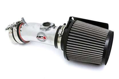 HPS Performance Polish Short ram Air Intake for 14-17 Mazda Mazda6 2.5L Skyactiv