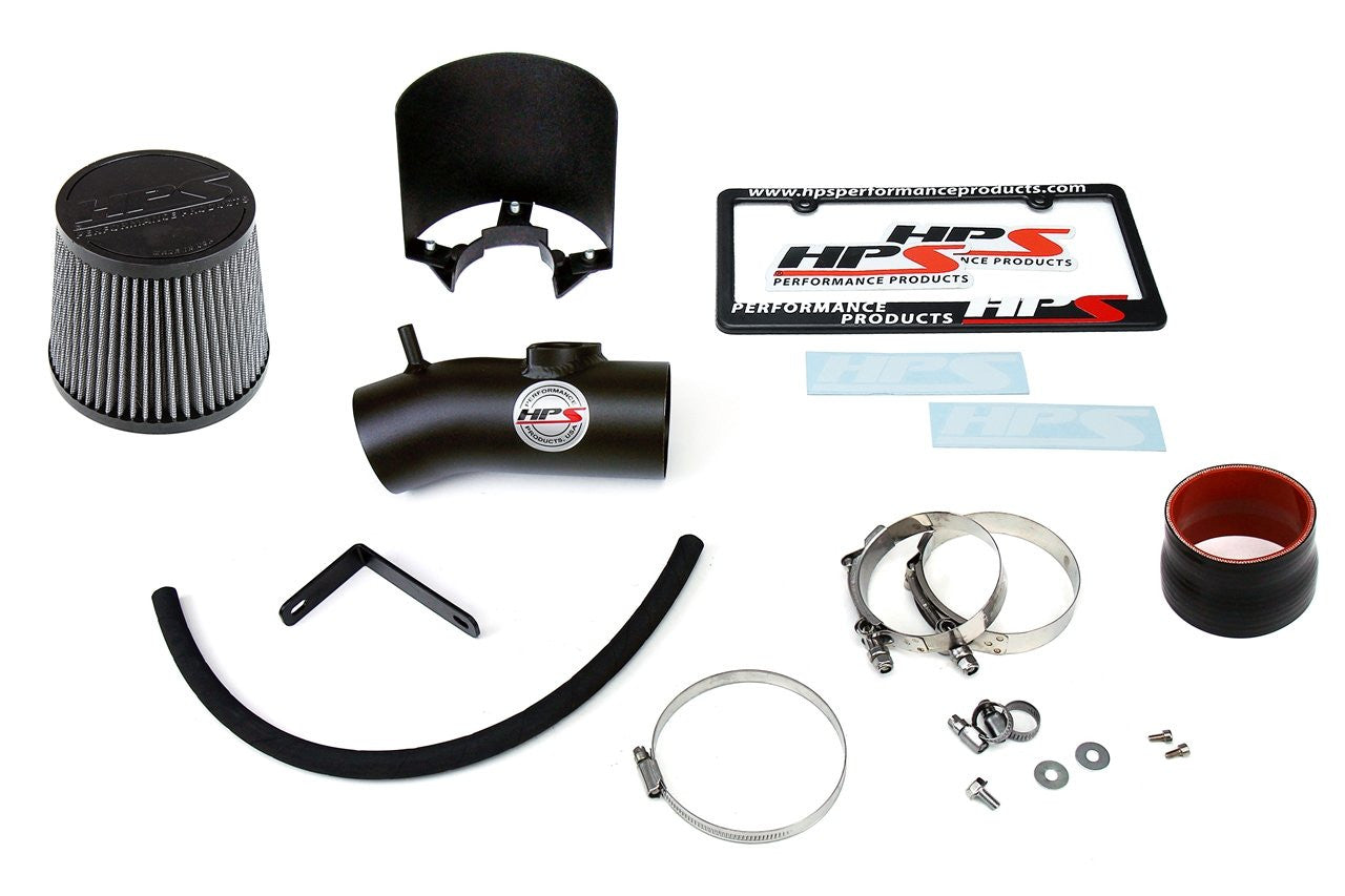 HSP 827-547WB Black Short ram Air Intake With Heat Shield