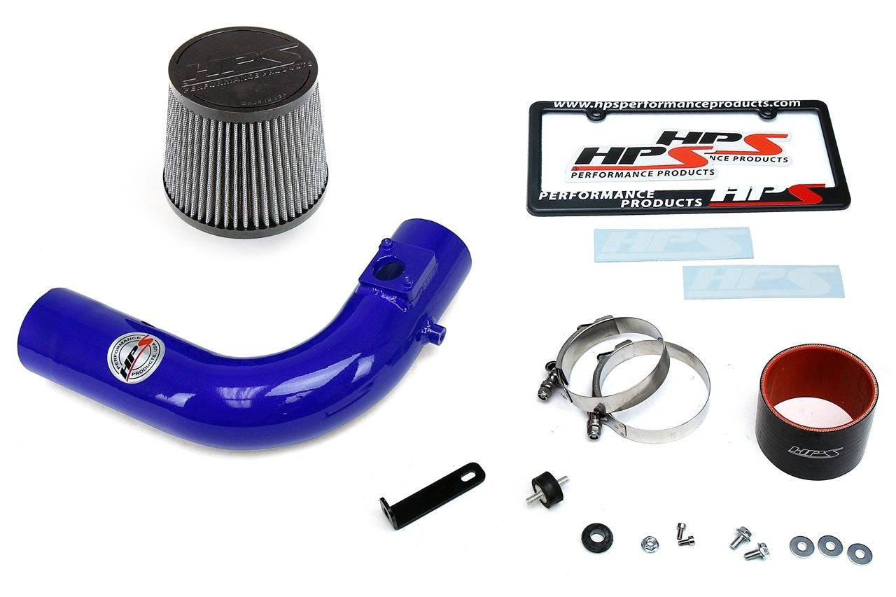 HSP 827-548BL Blue Short ram Air Intake With Heat Shield