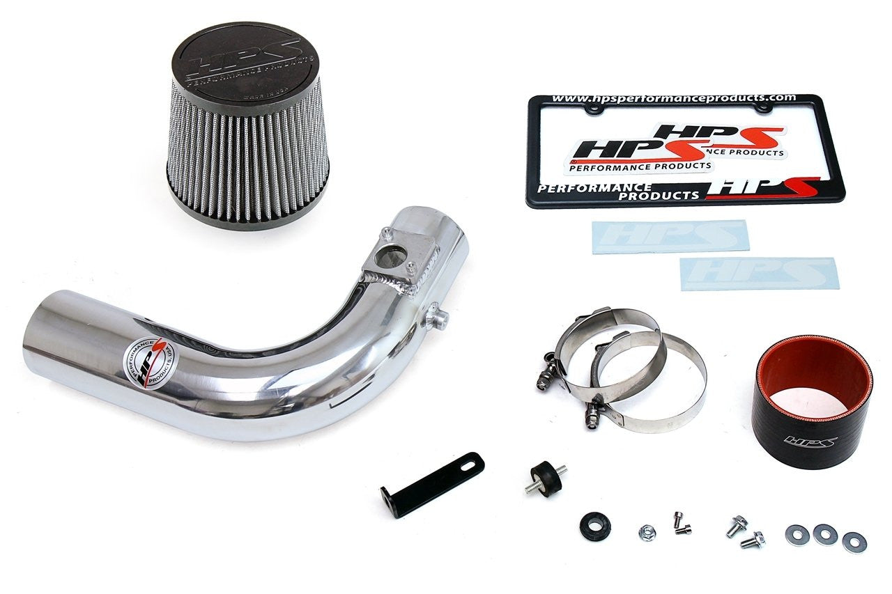 HSP 827-548P Polish Short ram Air Intake With Heat Shield