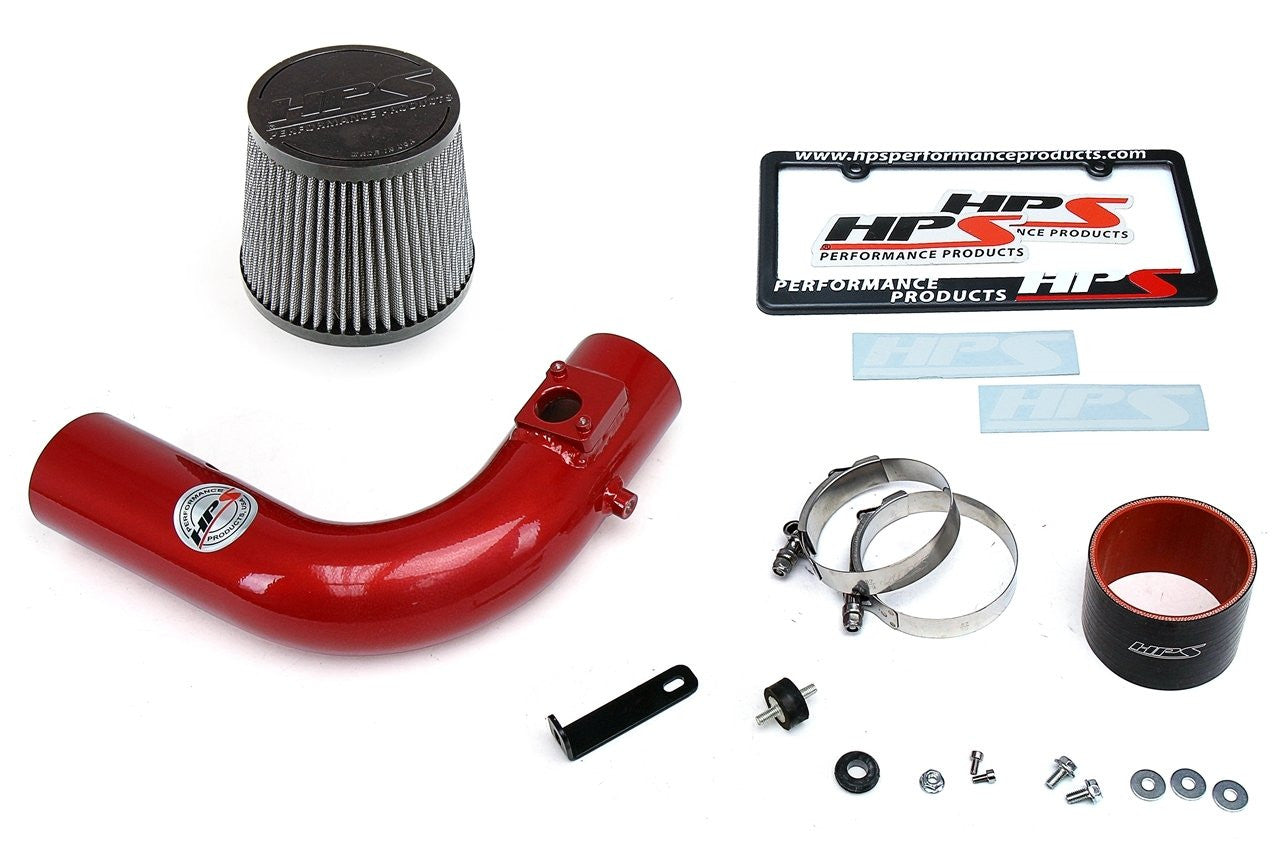 HSP 827-548R Red Short ram Air Intake With Heat Shield