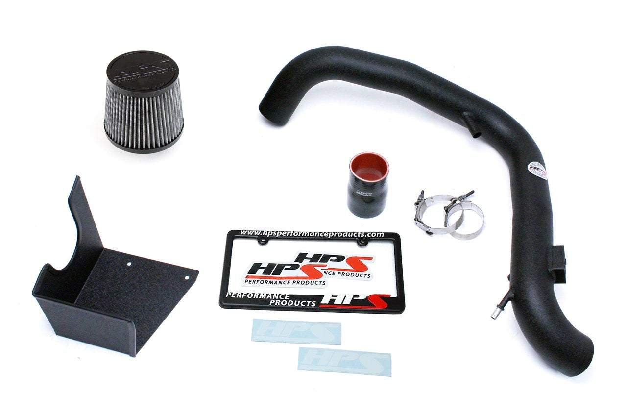 HSP 827-553WB Black Short ram Air Intake With Heat Shield