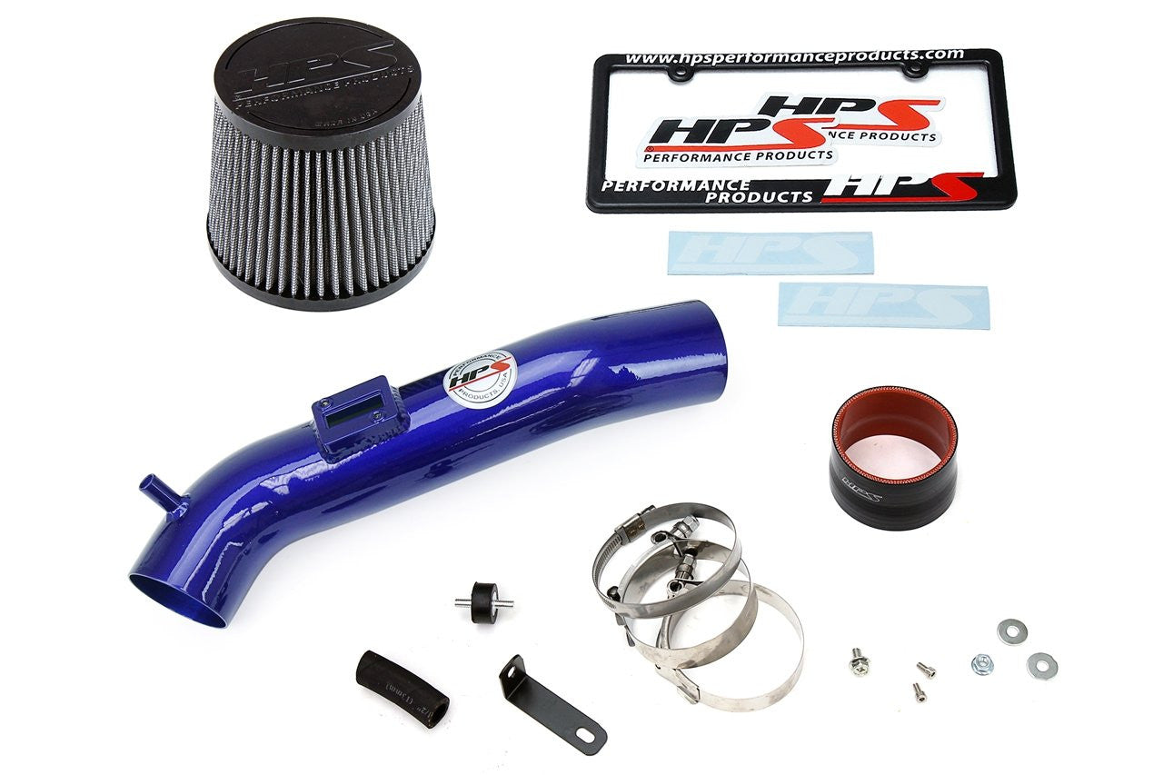 HSP 827-555BL Blue Short ram Air Intake With Heat Shield