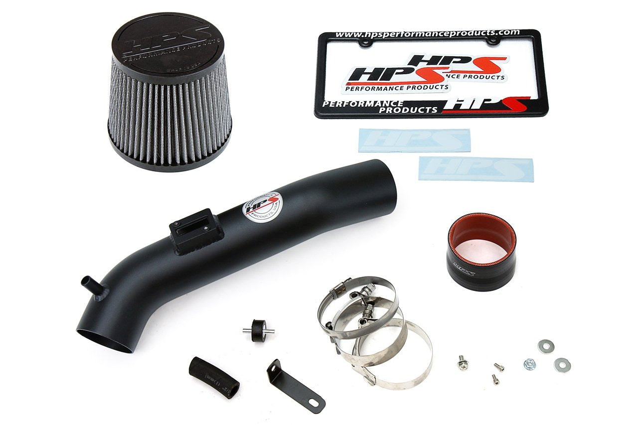 HSP 827-555WB Black Short ram Air Intake With Heat Shield