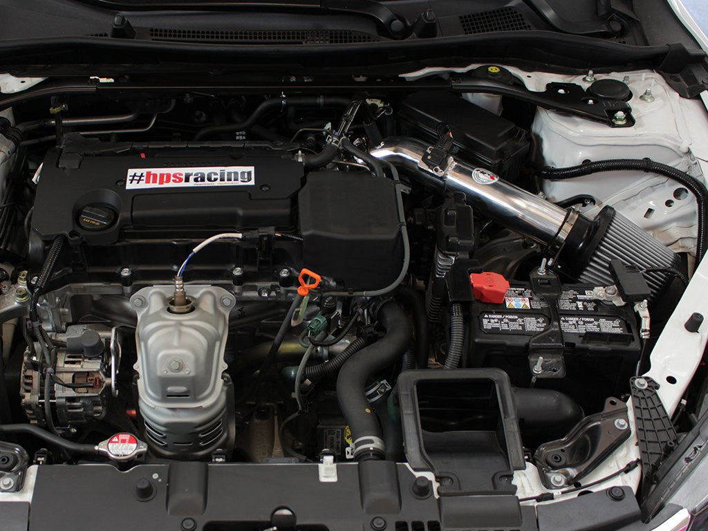 HPS Polish Short ram Air Intake Honda Accord