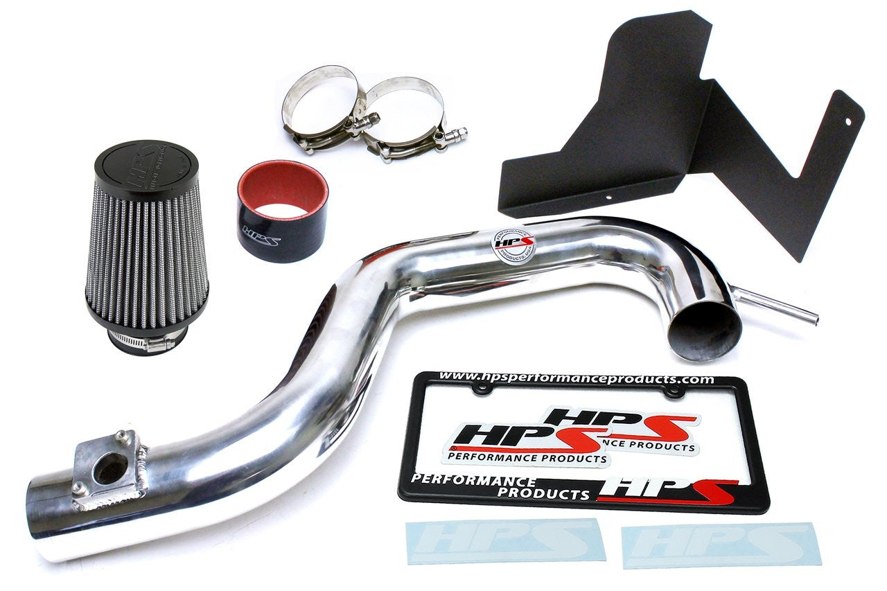 HSP 827-557P Polish Short ram Air Intake With Heat Shield