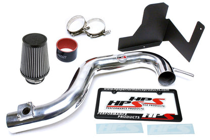 HSP 827-557P Polish Short ram Air Intake With Heat Shield