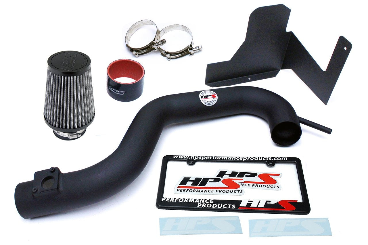 HSP 827-557WB Black Short ram Air Intake With Heat Shield