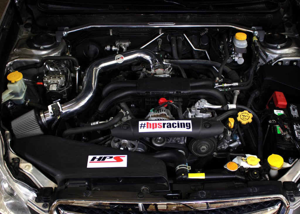 HPS Polish Short ram Air Intake Subaru Legacy