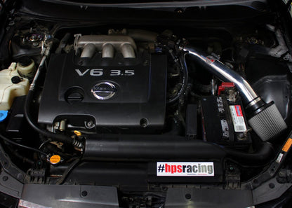 HPS Polish Short ram Air Intake Nissan Altima